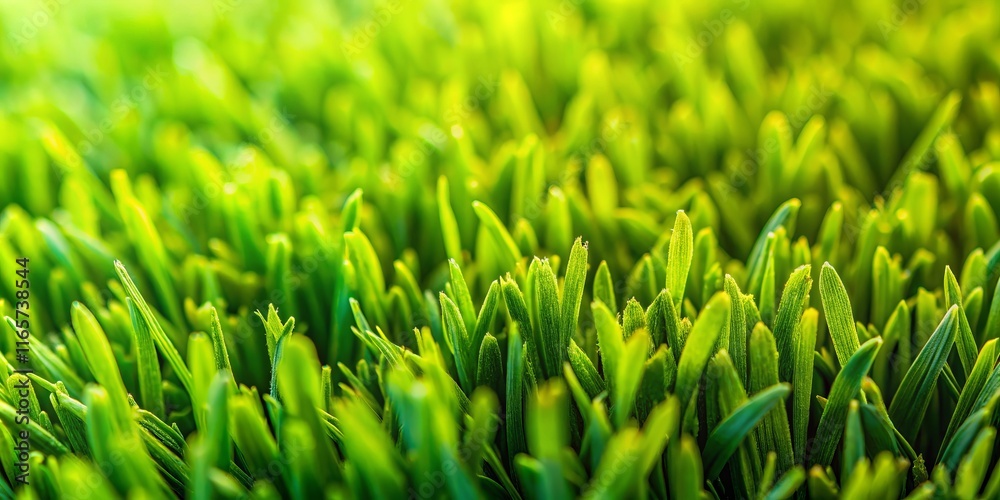 Fresh Green Grass Texture Background for Food Photography - Vibrant Spring Theme