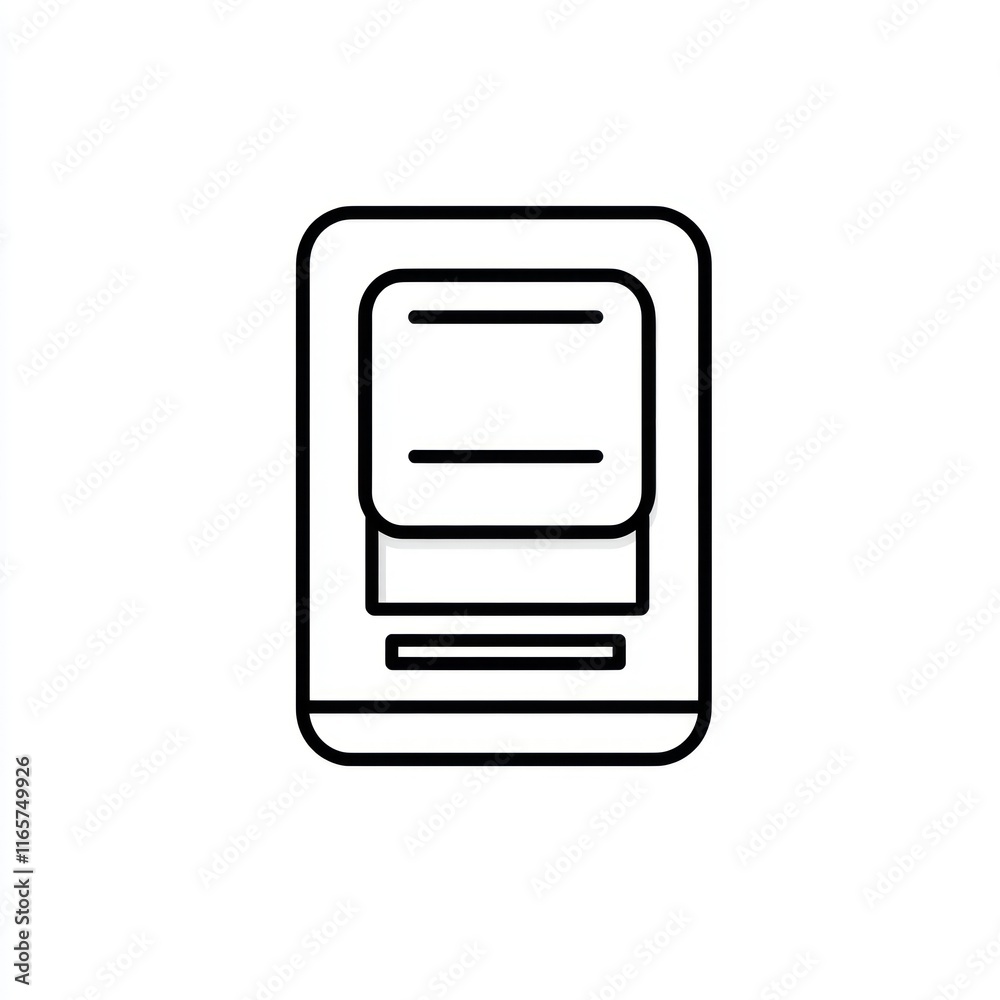 Simple Mobile Phone Application Interface Design Simple Mobile Phone Application Interface Design