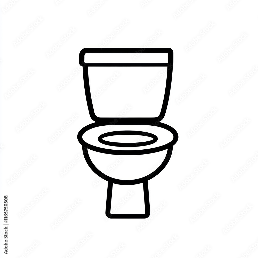 Simple Line Drawing Of A Toilet Bowl Simple Line Drawing Of A Toilet Bowl