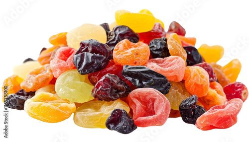 Fototapeta Naklejka Na Ścianę i Meble -  A Colorful Medley of Dried Fruits 