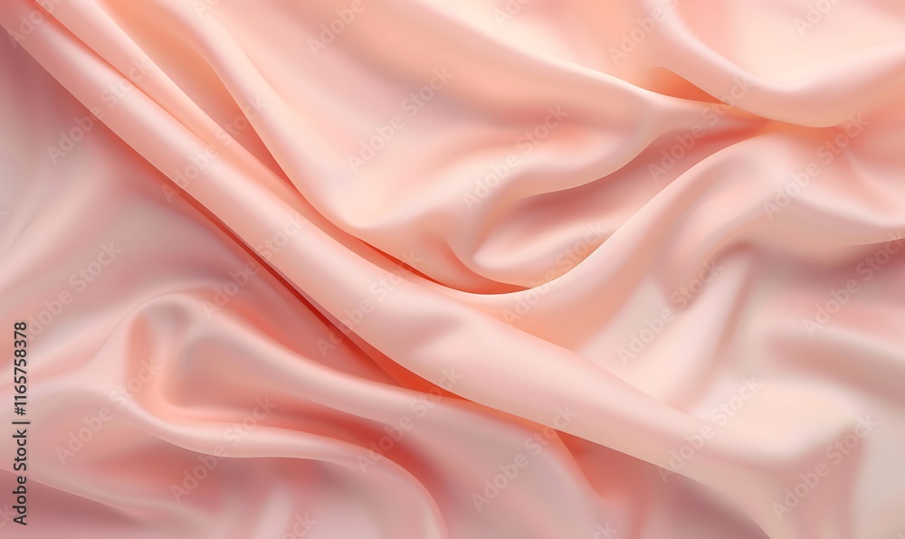 Fototapeta premium A pale peach backdrop, offering a warm and inviting feel