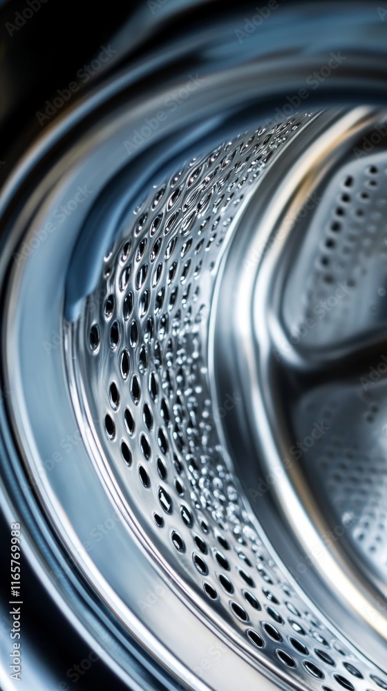 589. 102. a close-up of a washing machine drum, close-up shot, isolated on a white background, --ar 9:16 --v 6.1 Job ID: fbdccff3-ca00-483d-8fcb-40a9ab756a35