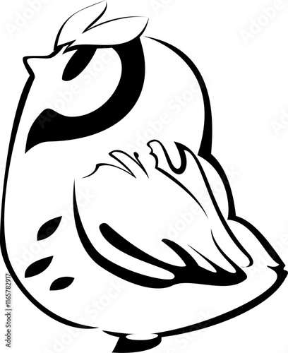 little owl tattoo