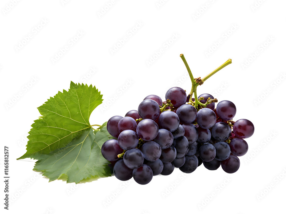 Fototapeta premium grape on transaparent background