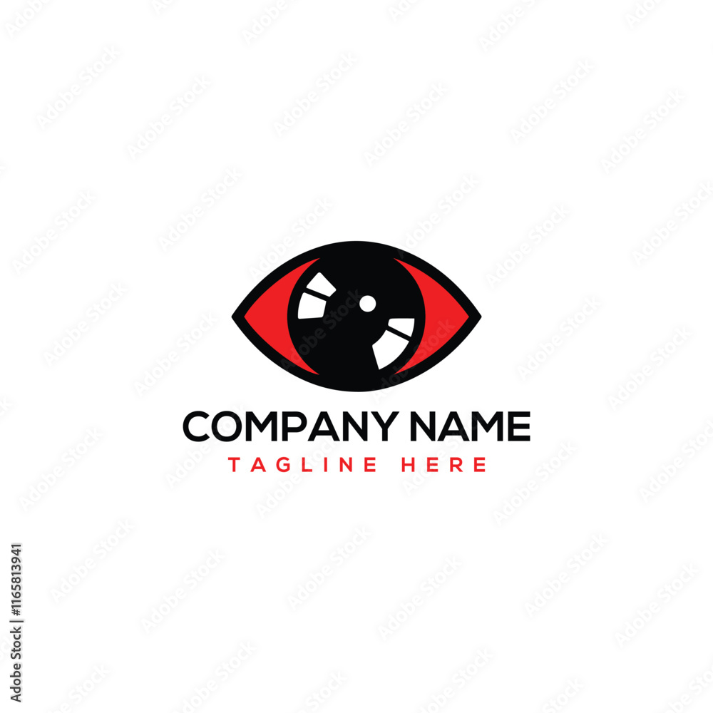 Eye Care Logo Design with Vector Template