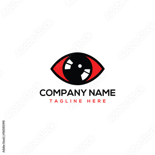 Eye Care Logo Design with Vector Template