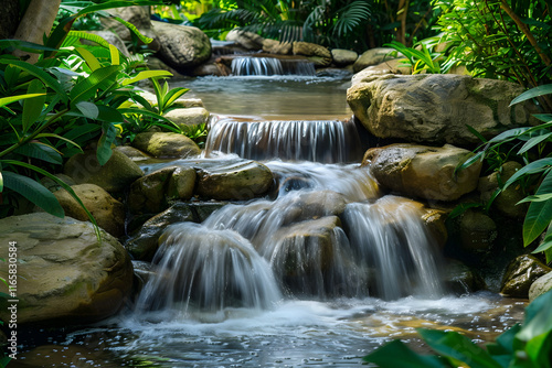 Fluid Elegance: The Graceful Motion of Water in Nature's Landscape