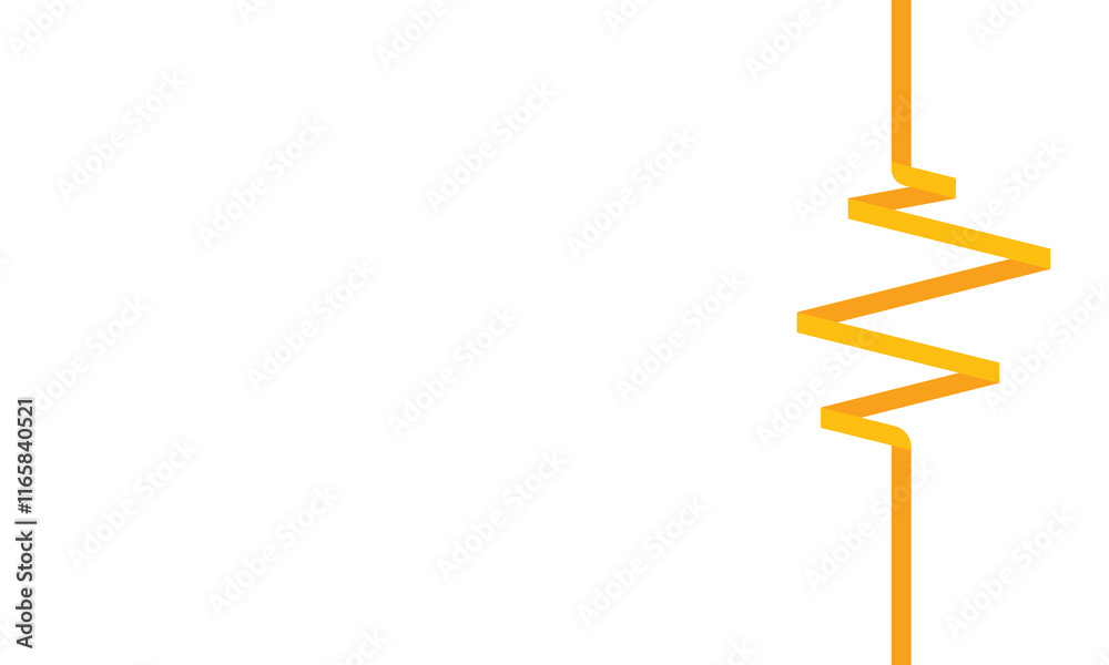 Heart beat monitor pulse vertical line icon on white background. Vector illustration in trendy flat style