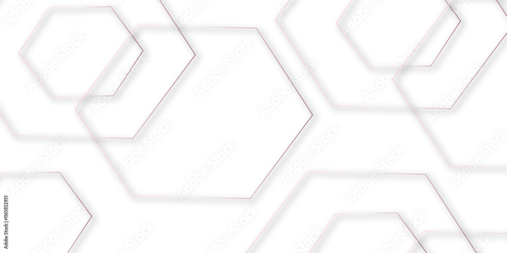 Abstract geometric technology 3d white light structure technology color out line hexagon polygonal honeycomb luxury pattern vector background. Abstract geometric technology 3d white light structure technology color out line hexagon polygonal honeycomb luxury pattern vector background.