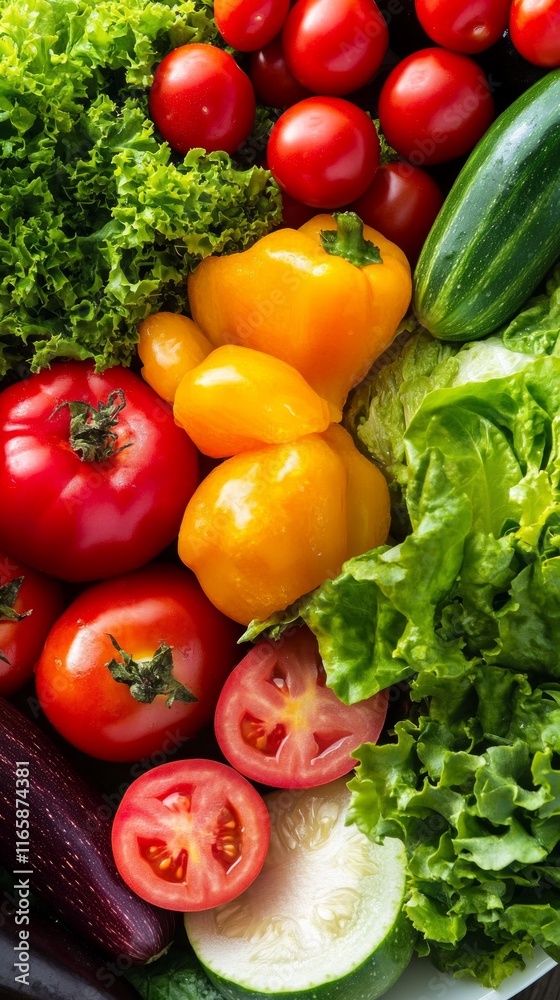 Vibrant Bounty of Fresh Vegetables: A Colorful Celebration of Healthy Eating Vibrant Bounty of Fresh Vegetables: A Colorful Celebration of Healthy Eating