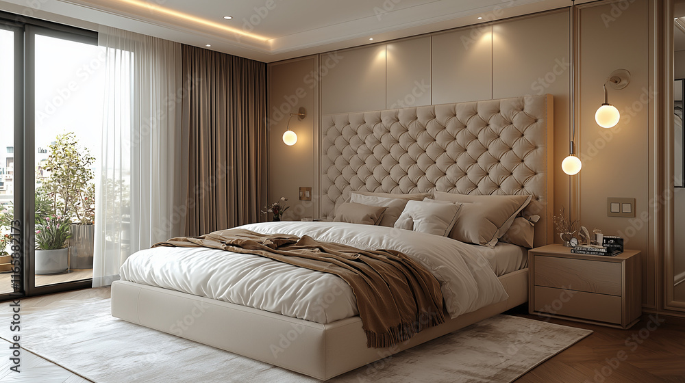 Fototapeta premium Luxury bedroom