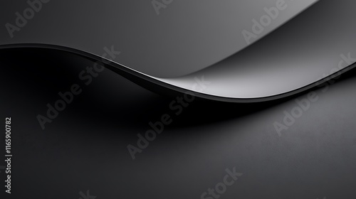 Abstract Dark Gray Wave Form Design Background