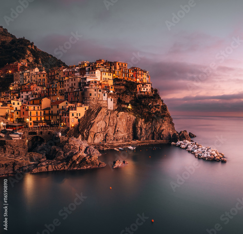 Fototapeta Naklejka Na Ścianę i Meble -  manarola small village in Liguria - cinque terre 