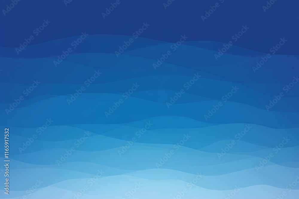 Blue Gradient Background in Simple, Flat Style Blue Gradient Background in Simple, Flat Style