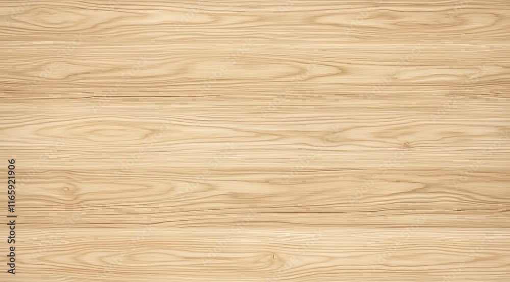 Fototapeta premium Light Wooden Surface Top View with Soft Brown Tones