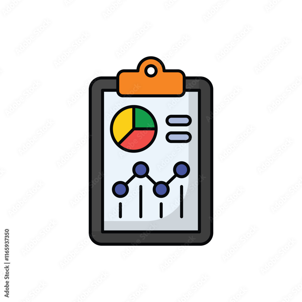 Annual Report vector icon Annual Report vector icon