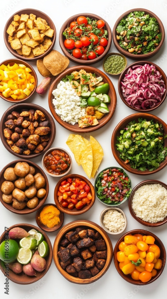A Vibrant Array of Culinary Delights: A Feast for the Eyes and Palate A Vibrant Array of Culinary Delights: A Feast for the Eyes and Palate