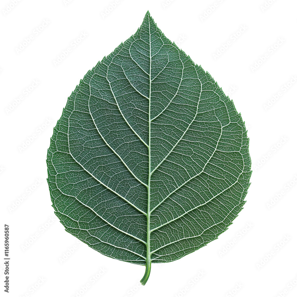 Obraz premium The leaf of a tree.