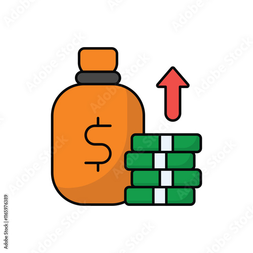 Venture Investment vector icon