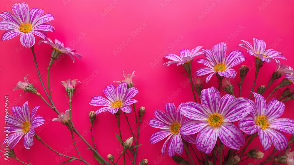 Fototapeta premium dark pink color bacjground, with orange, white purple, madical,.