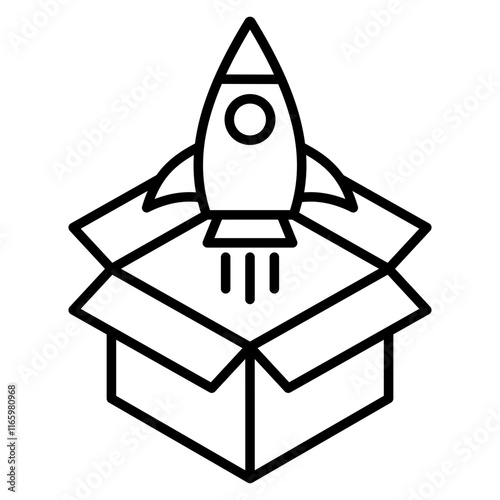 product launch icon