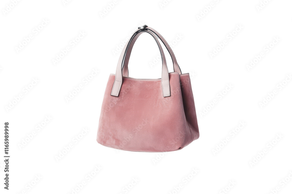 Fashionable Blush Pink Suede Bag for Women Fashionable Blush Pink Suede Bag for Women