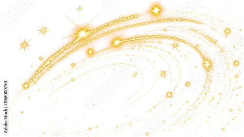Golden glitter curve stardust serenade shimmering path of gold light png clipart transparent