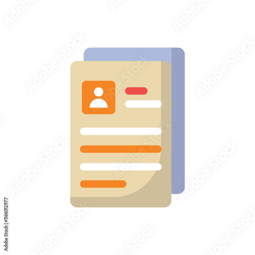 Resume vector icon