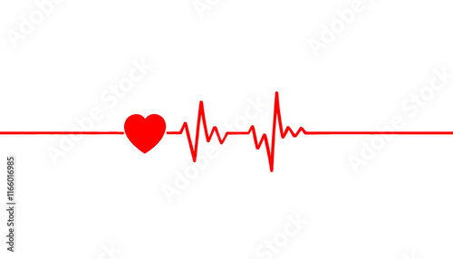 Heartbeat Minimal valentine