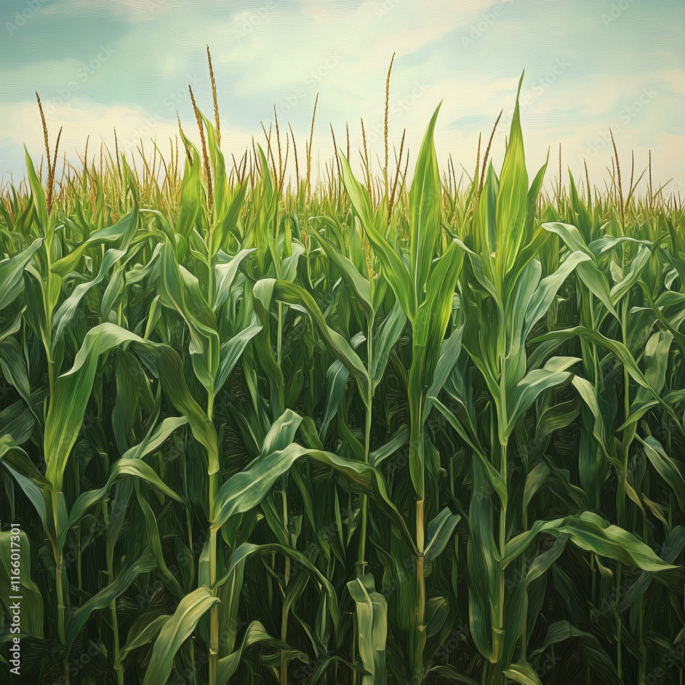 Fototapeta premium field of corn