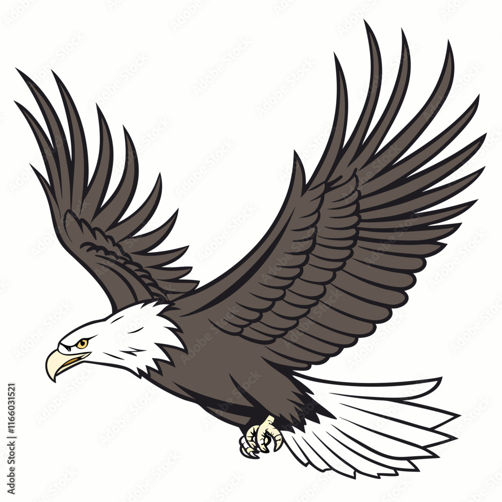 Obraz premium eagle in flight