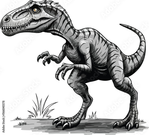 dinosaur vector art and illustration