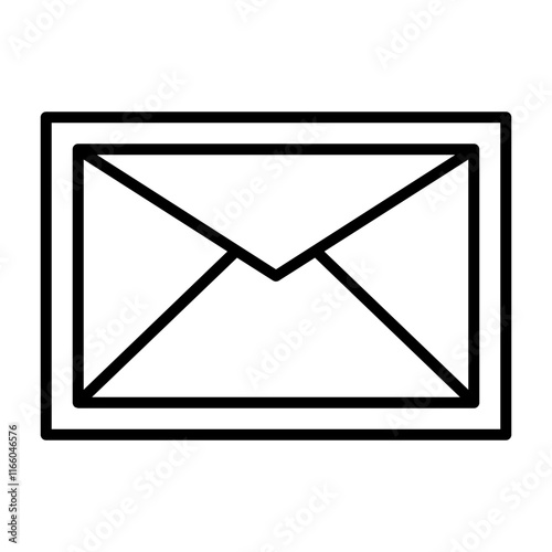 Email Outline Icon Style