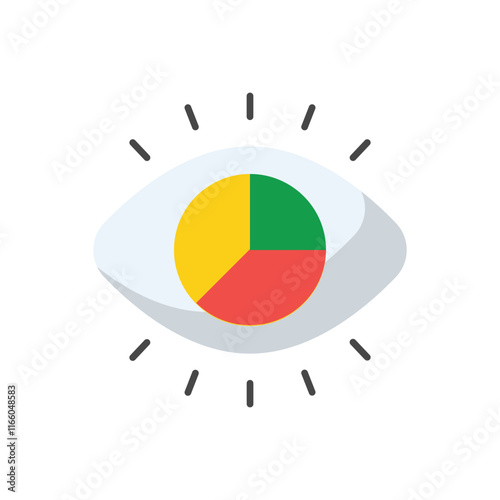 Business Vision vector icon