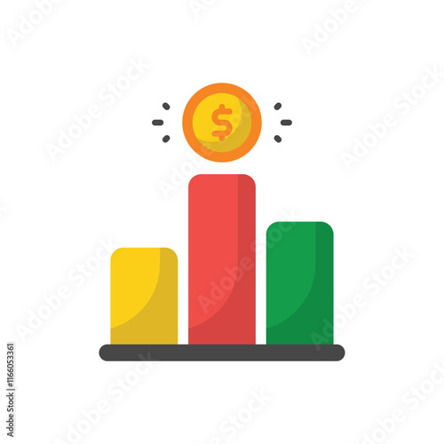 Podium vector icon