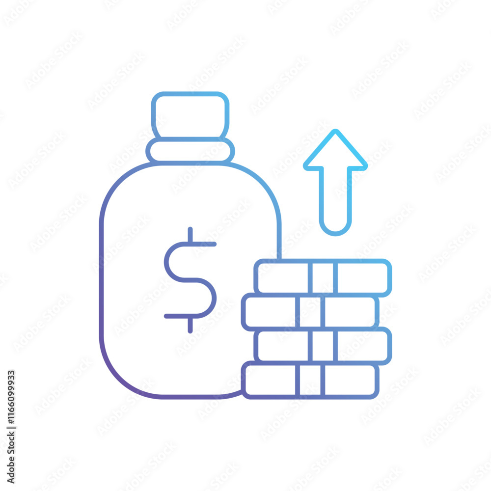 Venture Investment vector icon