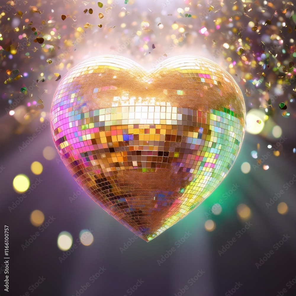 Fototapeta premium disco ball