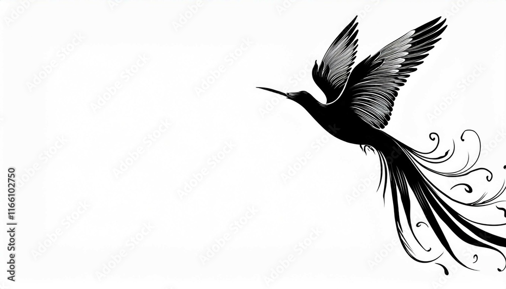 Obraz premium bird in flight