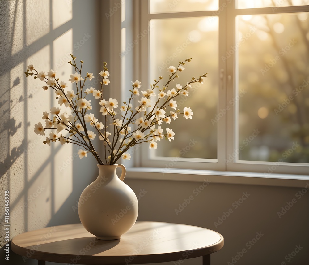 A Room with beautiful Flower plant and a View A Room with beautiful Flower plant and a View