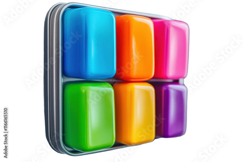 Assorted Vibrant Fridge Magnets for Kitchen Decoration photo