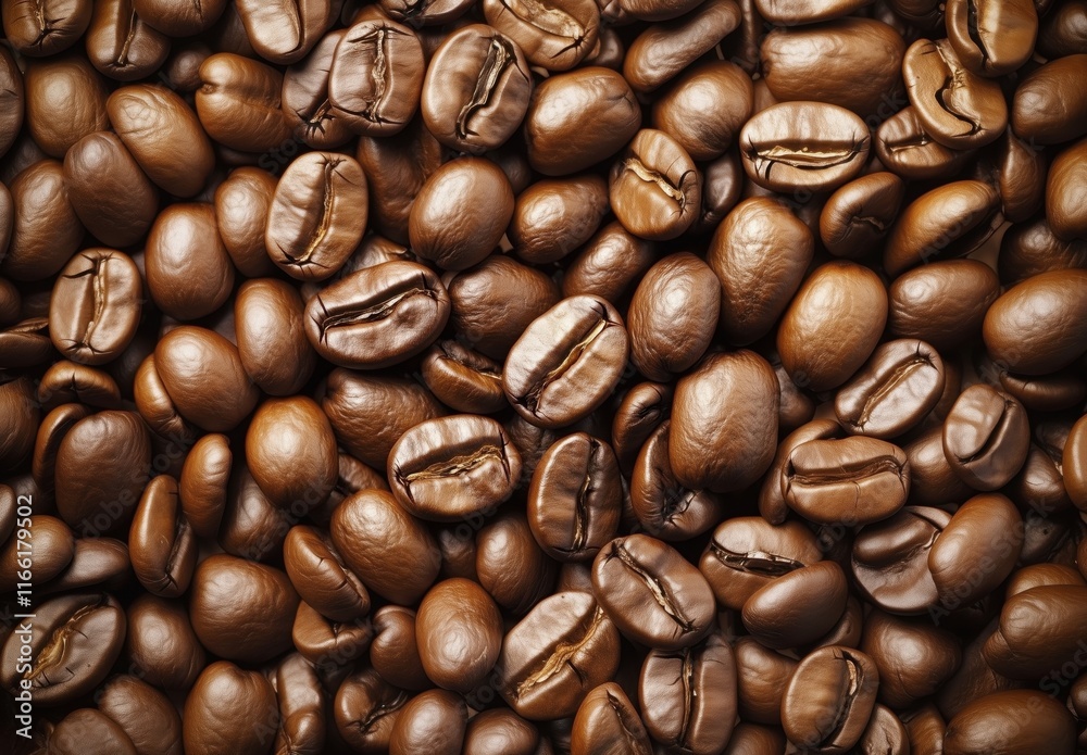 Fototapeta premium coffee beans filling the frame