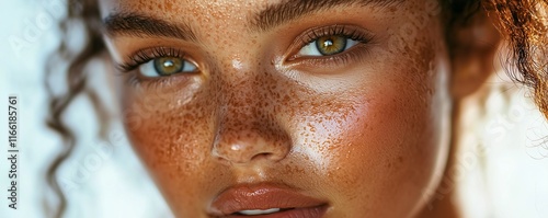 Skin tone enhancement effects after tanning treatments for a natural glow photo