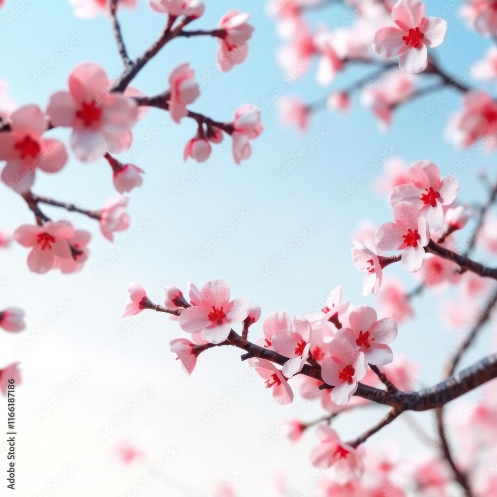 Fototapeta premium spring poster & background