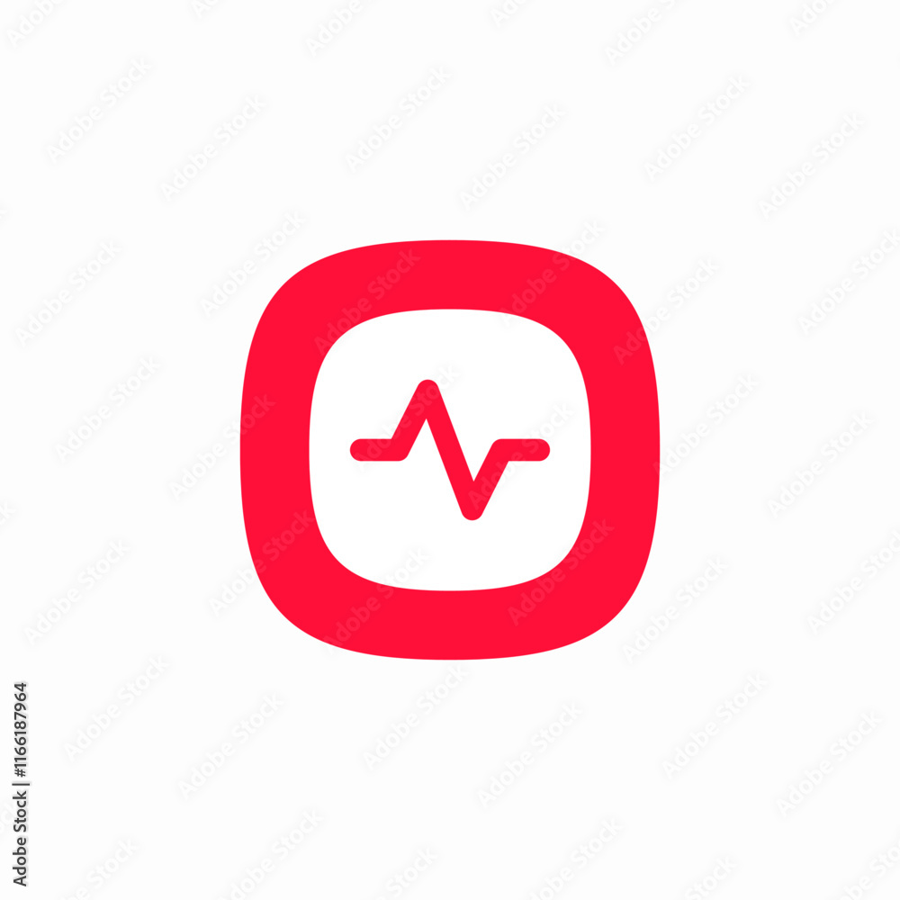 heart pulse icon sign vector heart pulse icon sign vector