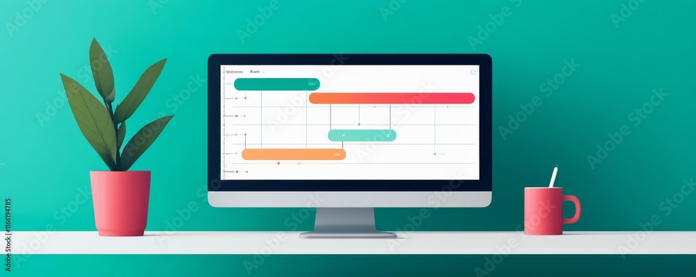 App featuring shared visual timelines for multi-team projects, remote planning tool, comprehensive and modern App featuring shared visual timelines for multi-team projects, remote planning tool, comprehensive and modern