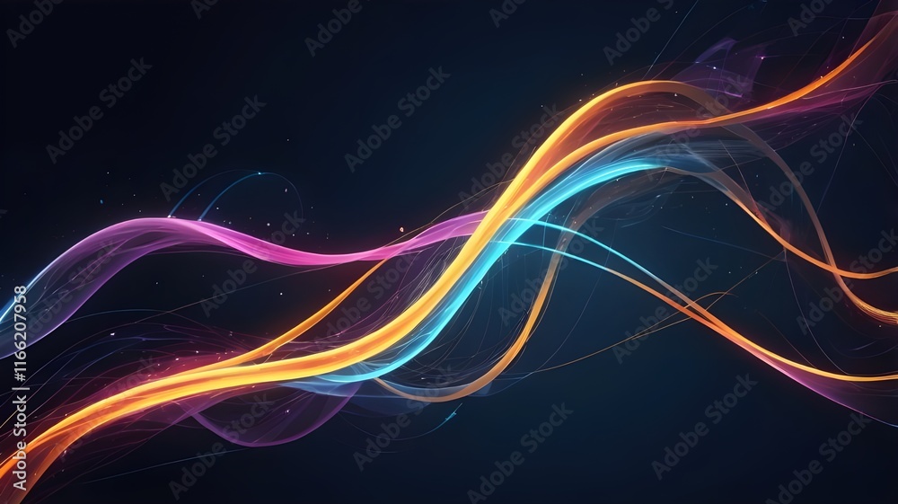 abstract background with smoke