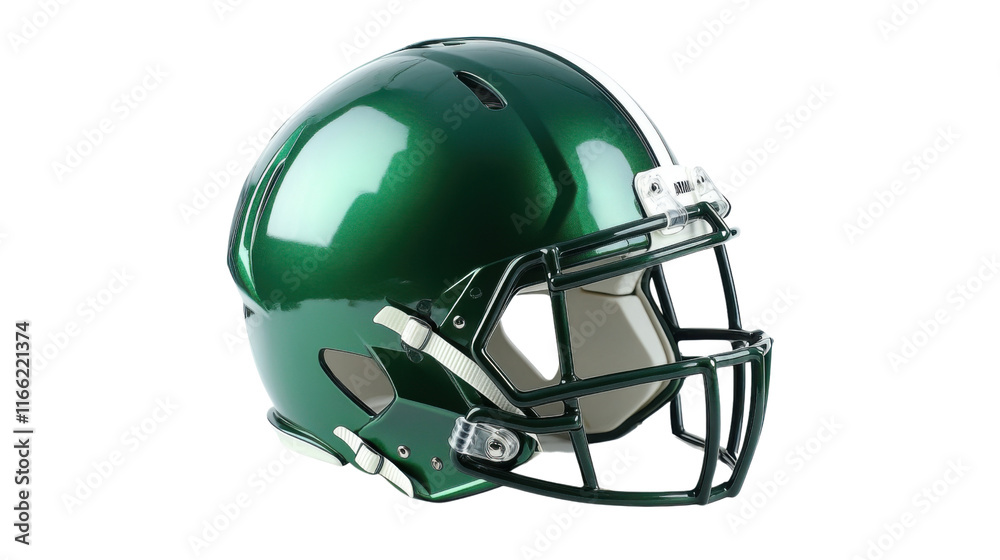 Naklejka premium American football helmet transparent background