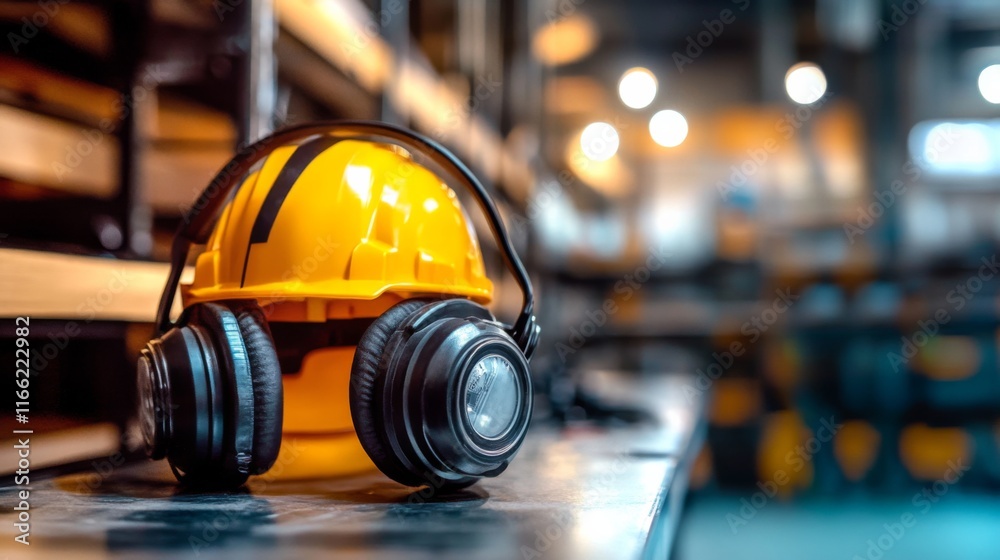 Fototapeta premium Safety Training Equipment in Modern Center