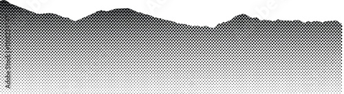 mountain dot gradient abstract background pattern vector black art white illustration graphic stipple grain grunge geometric texture vintage shape range design effect noise retro point pointillism ele