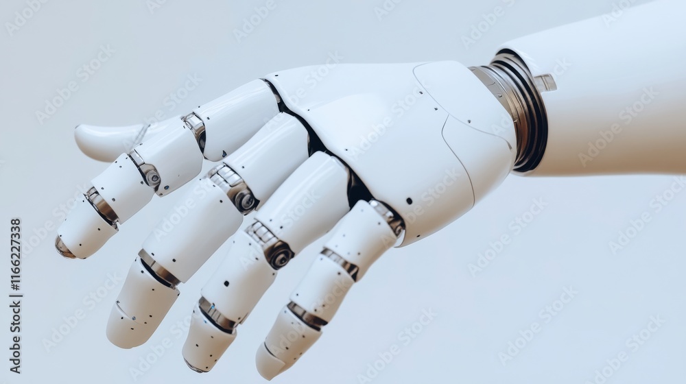 Advanced Technology Hand with Realistic Textures Advanced Technology Hand with Realistic Textures